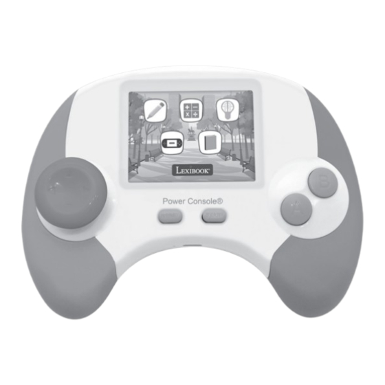 LEXIBOOK POWER CONSOLE JCG100i1 Series Instruction Manual