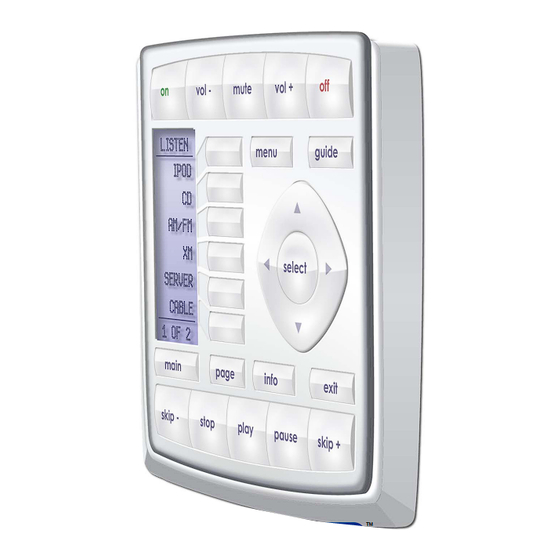 Universal Remote Control Complete Control KP-900 Owner's Manual