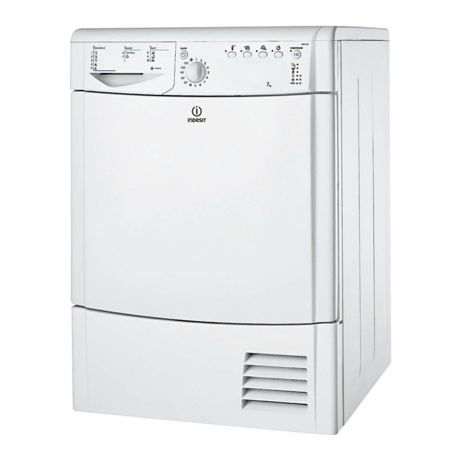Indesit IDCA 735 Instruction Manual