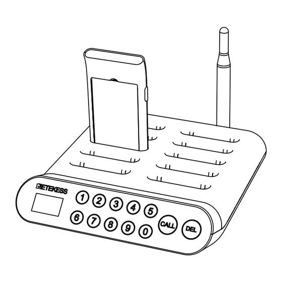 Retekess T116A User Manual