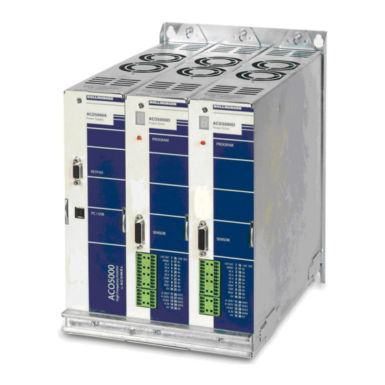 ACOMEL Kollmorgen ACO5000 Operating Manual