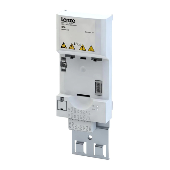 Lenze i5CA Series Mounting Instructions