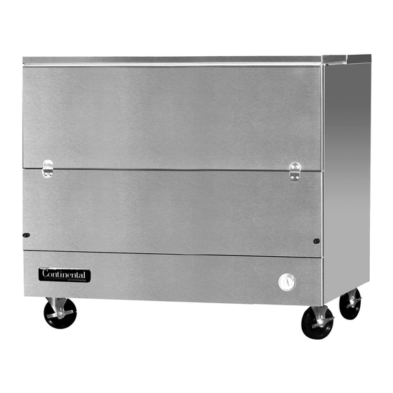 Continental Refrigerator MC3-D Specifications