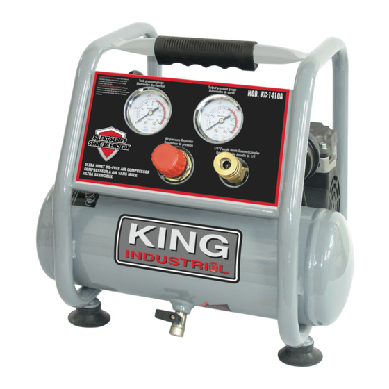 King Industrial KC-1410A Instruction Manual
