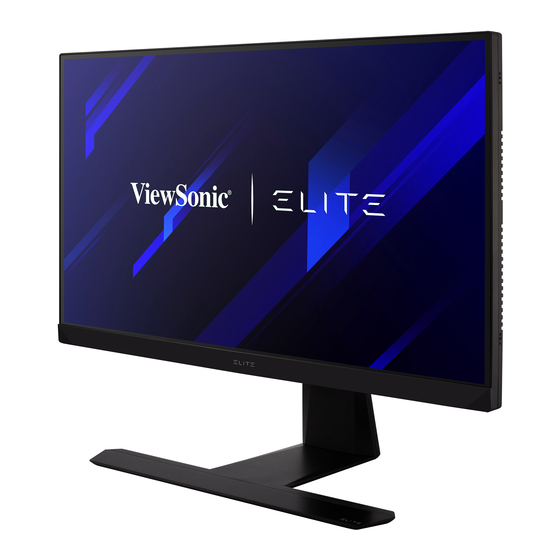 ViewSonic XG270QG User Manual