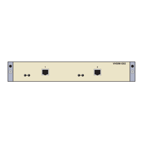 Cabletron Systems VHSIM-G02 User Manual