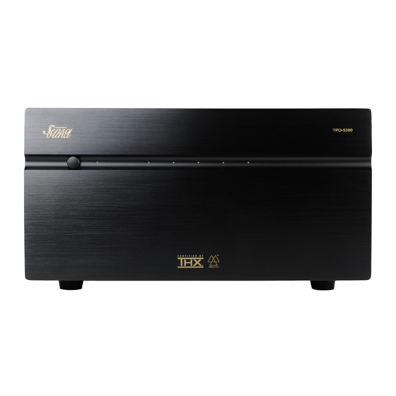 SensaSound TPO-5300 User Manual