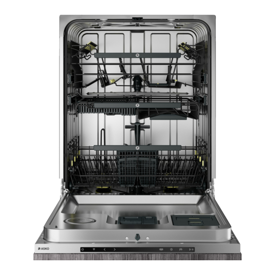 Asko DFI756MUXXL User Manual