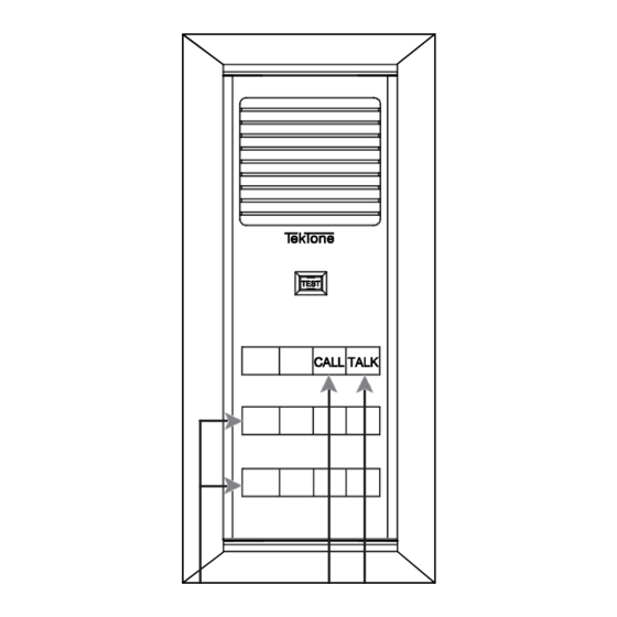 TekTone Tek-SAFE NC150R Manuals