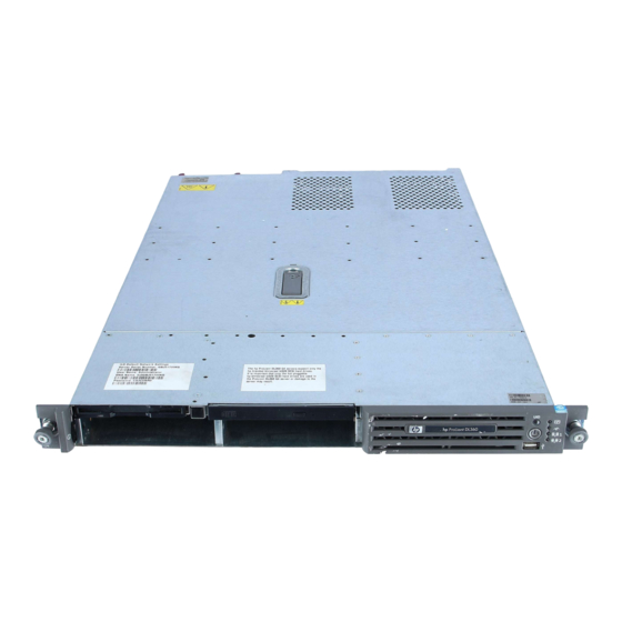 HP ProLiant DL360G4 Disassembly Instructions