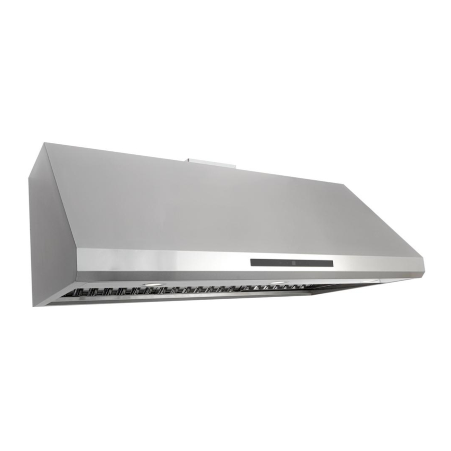 Cosmo COS-18U48 - Under Cabinet Range Hood Install Manual