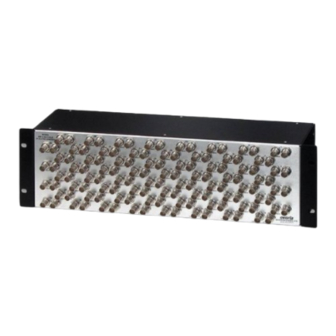 evertz SRF Series Quick Start Manual