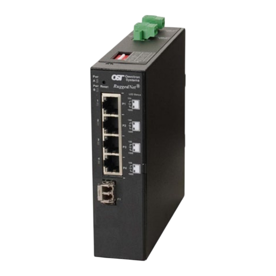 Omnitron Systems RuggedNet 10GMG/Si User Manual