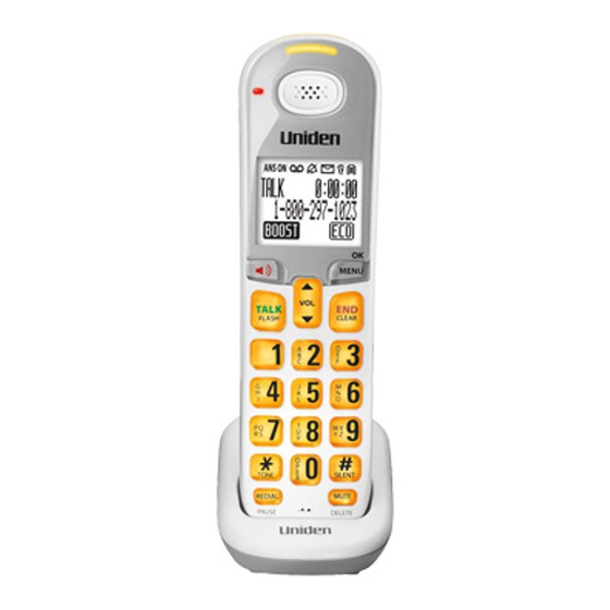 Uniden DCX309 Manual D'utilisation