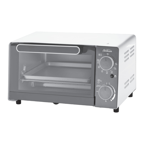 Sunbeam TSSBTV6000-033 Toaster Oven Manuals