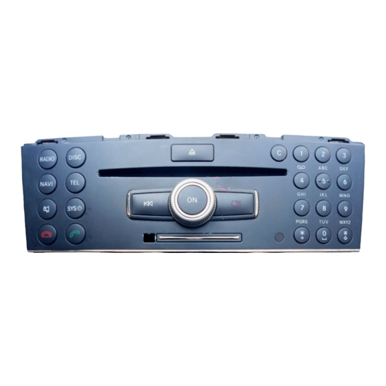 Mercedes-Benz COMAND Operator's Manual