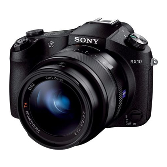 Sony Cybershot DSC-RX10 Help Manual