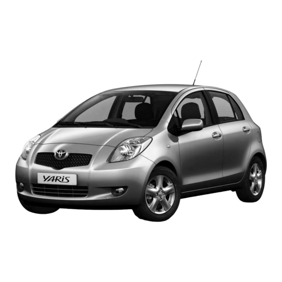 Toyota 2005 Yaris Installation Instructions Manual