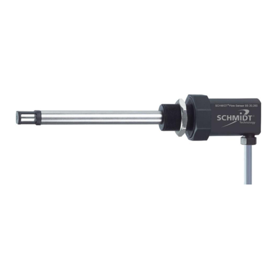 Schmidt SS 20.260 Instructions For Use Manual