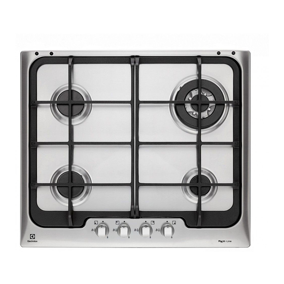 Electrolux PX640UOV Gas hob Manuals