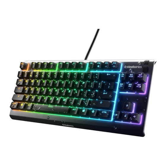User Manuals: SteelSeries APEX 3 TKL Gaming Keyboard