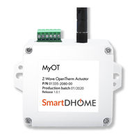 SmartDHOME MyOT 01335-2080-00 User Manual