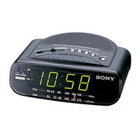 Sony ICF-C212 Operating Instructions