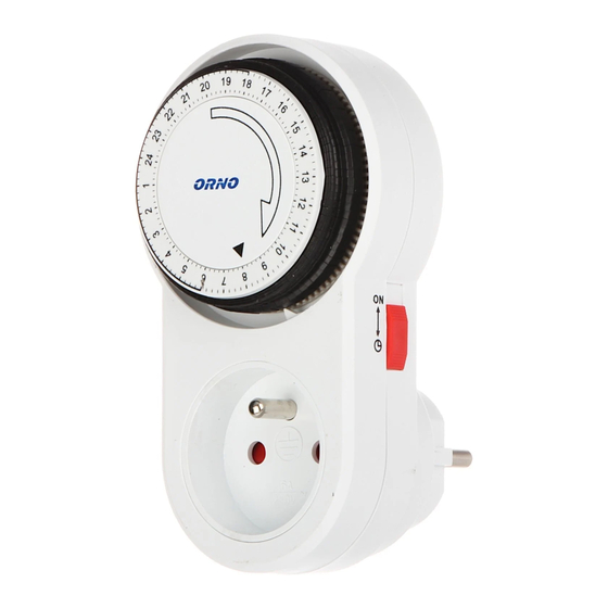 Orno OR-PRE-443 Quick Start Manual