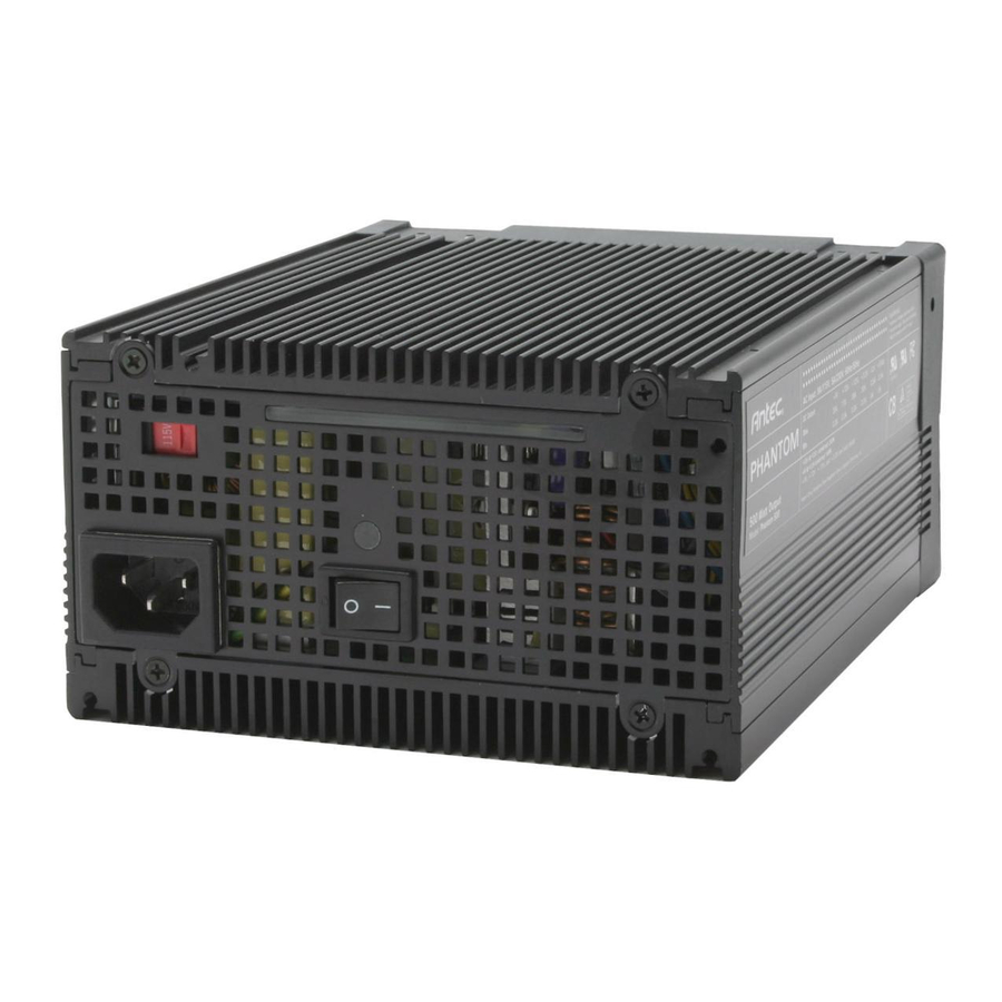 Antec PHANTOM 500 User Manual