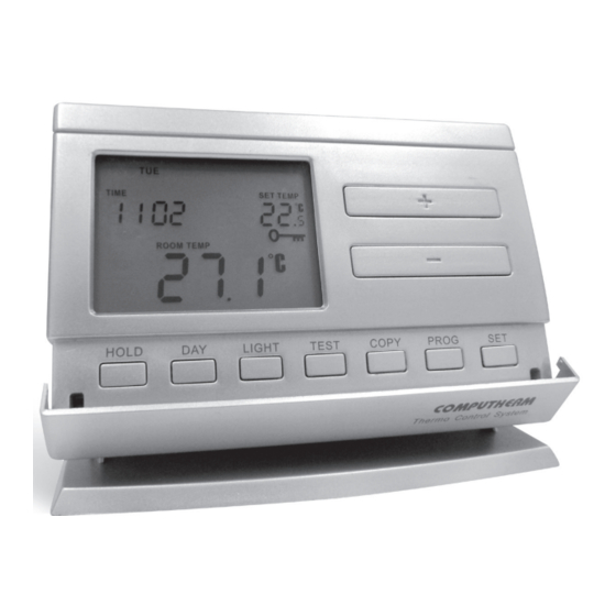 Computherm Q8RF(TX) Thermostat Manuals