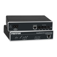 Patton SN4522 Quick Start Manual