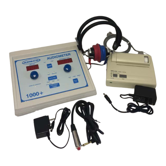 Ambco 1000+P User Manual