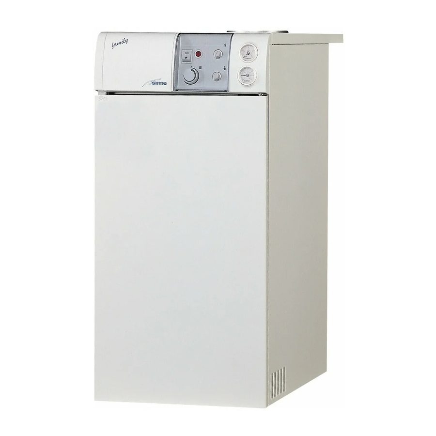 Sime RX 19 TP Instruction For Installation And Maintenance