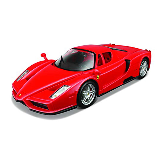 REVELL Enzo Ferrari Assembly Instructions Manual