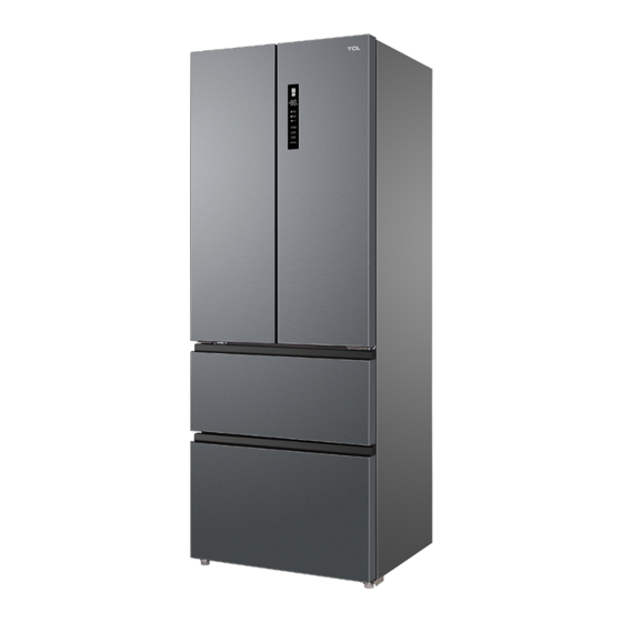 TCL RF436GM1110UK Two-Door Refrigerator Manuals