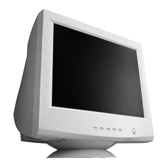 MITSUBISHI DIAMOND PRO 900U NFJ9905SKHUW MONITOR USER MANUAL | ManualsLib