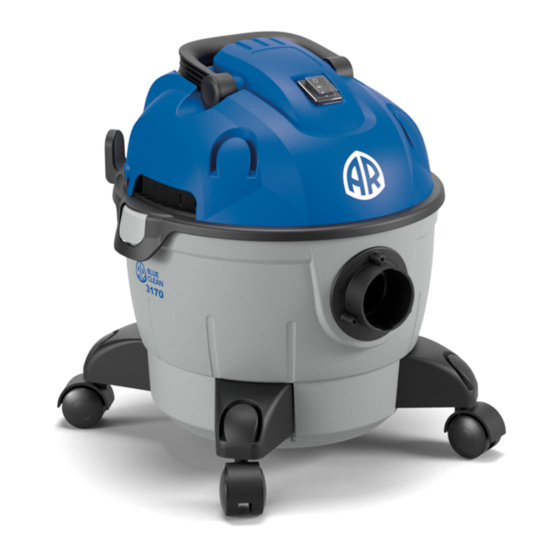 Blue Clean 3170 Wet Dry Vacuum Manuals