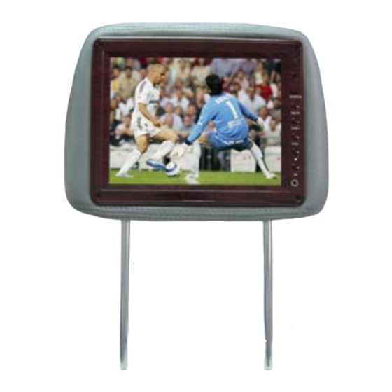 Eonon Headrest with pillow TFT LCD Monitor Instructions Manual