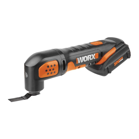 Worx WX682L Oscillating Multi-Tool Manuals