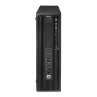 HP Z240 Small Form Factor Maintenance And Service Manual