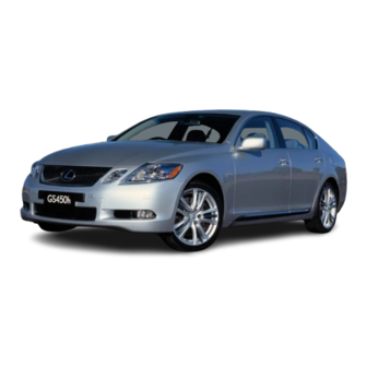 Lexus GS350 Quick Manual