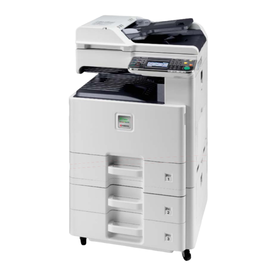 Kyocera FS-C8520MFP Quick Installation Manual