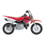 Honda CRF50F 2015 Service & Repair Manual