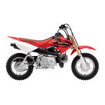 Honda CRF50F 2015 Service & Repair Manual