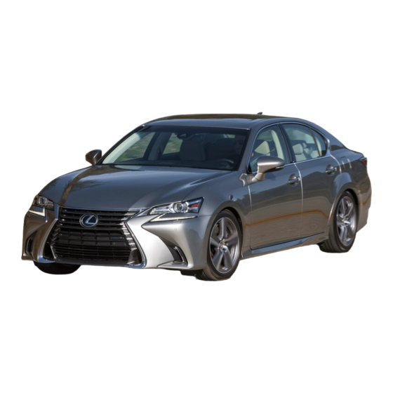 Lexus GS350 Owner's Manual