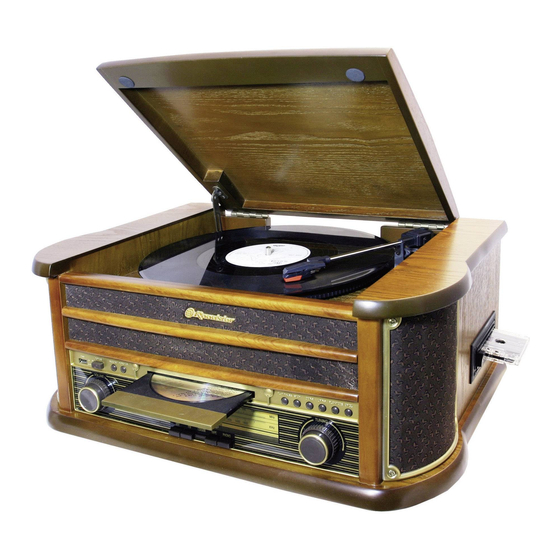 User Manuals: Roadstar HIF-1899TUMPK Wooden Retro Radio