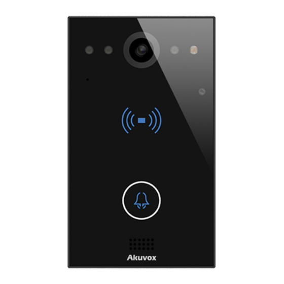Akuvox E11R Admin Manual