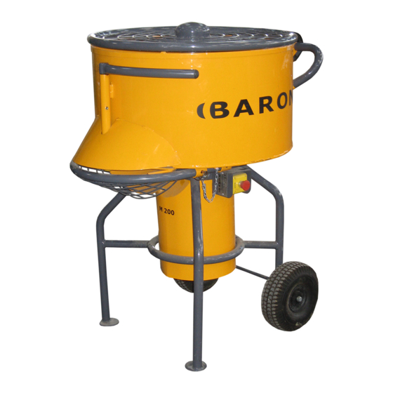 Baron M200 Manual