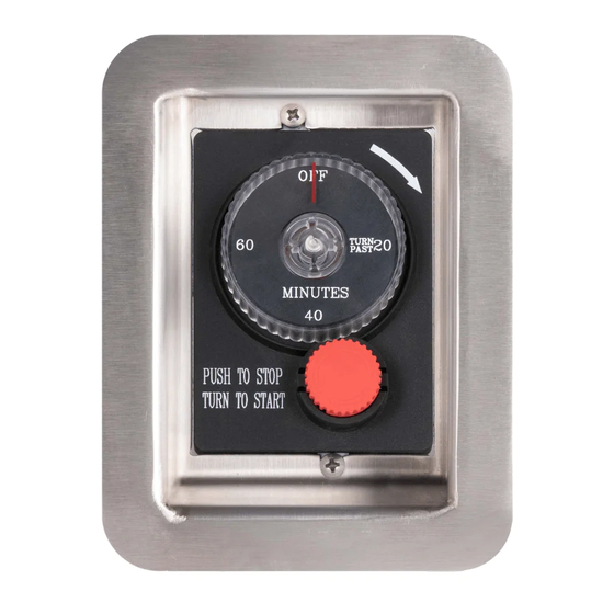 Outdoor Plus OPT-ESTOPTM Owner's Operation And Installation Manual