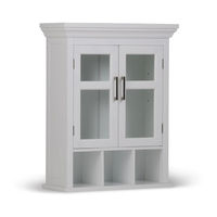 Simpli Home WyndenHall brooklin+max AXCBSAVN04-WH Assembly Instructions Manual